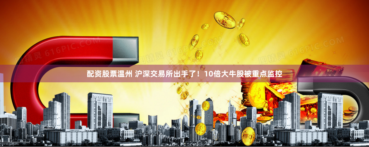 配资股票温州 沪深交易所出手了！10倍大牛股被重点监控