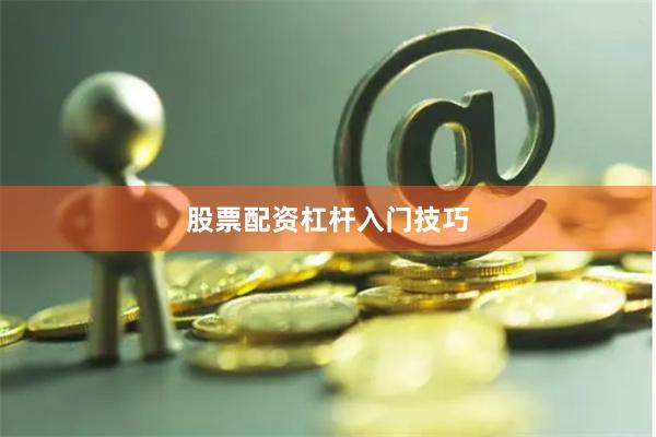 股票配资杠杆入门技巧